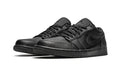 Air Jordan 1 Low Triple Black - Classic All-Black Sneaker