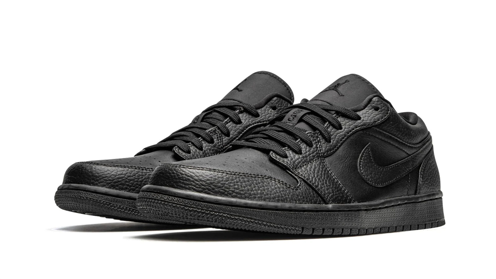 Air Jordan 1 Low Triple Black - Classic All-Black Sneaker