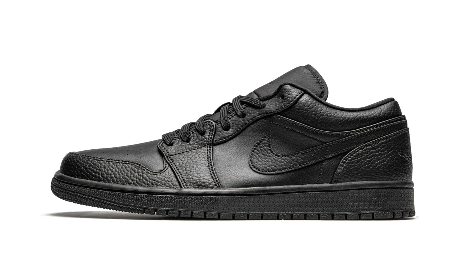 Air Jordan 1 Low Triple Black - Classic All-Black Sneaker