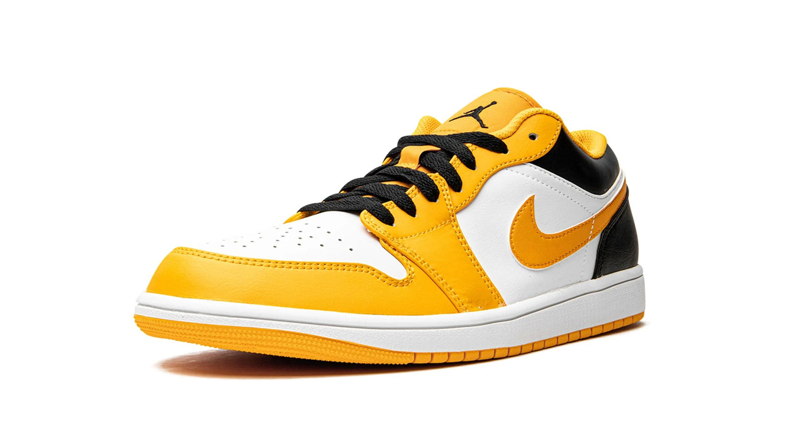 Air Jordan 1 Low "Taxi" - Black & Yellow Low-Top Sneaker