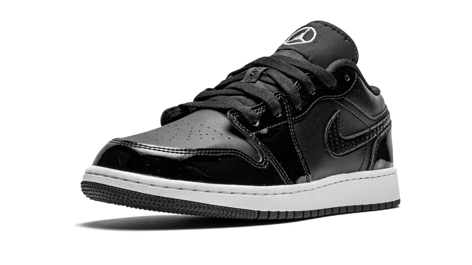 Air Jordan 1 Low SE GS "All-Star 2021" - Kids' Black & White Sneaker