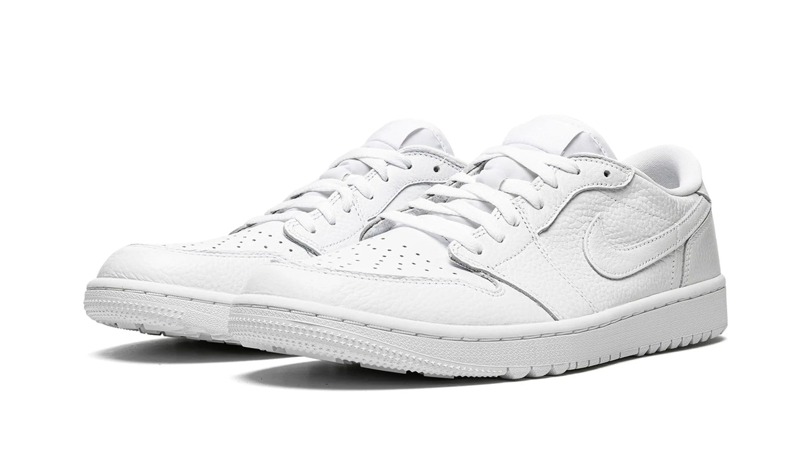 Air Jordan 1 Low Golf Triple White | Premium Golf Shoe