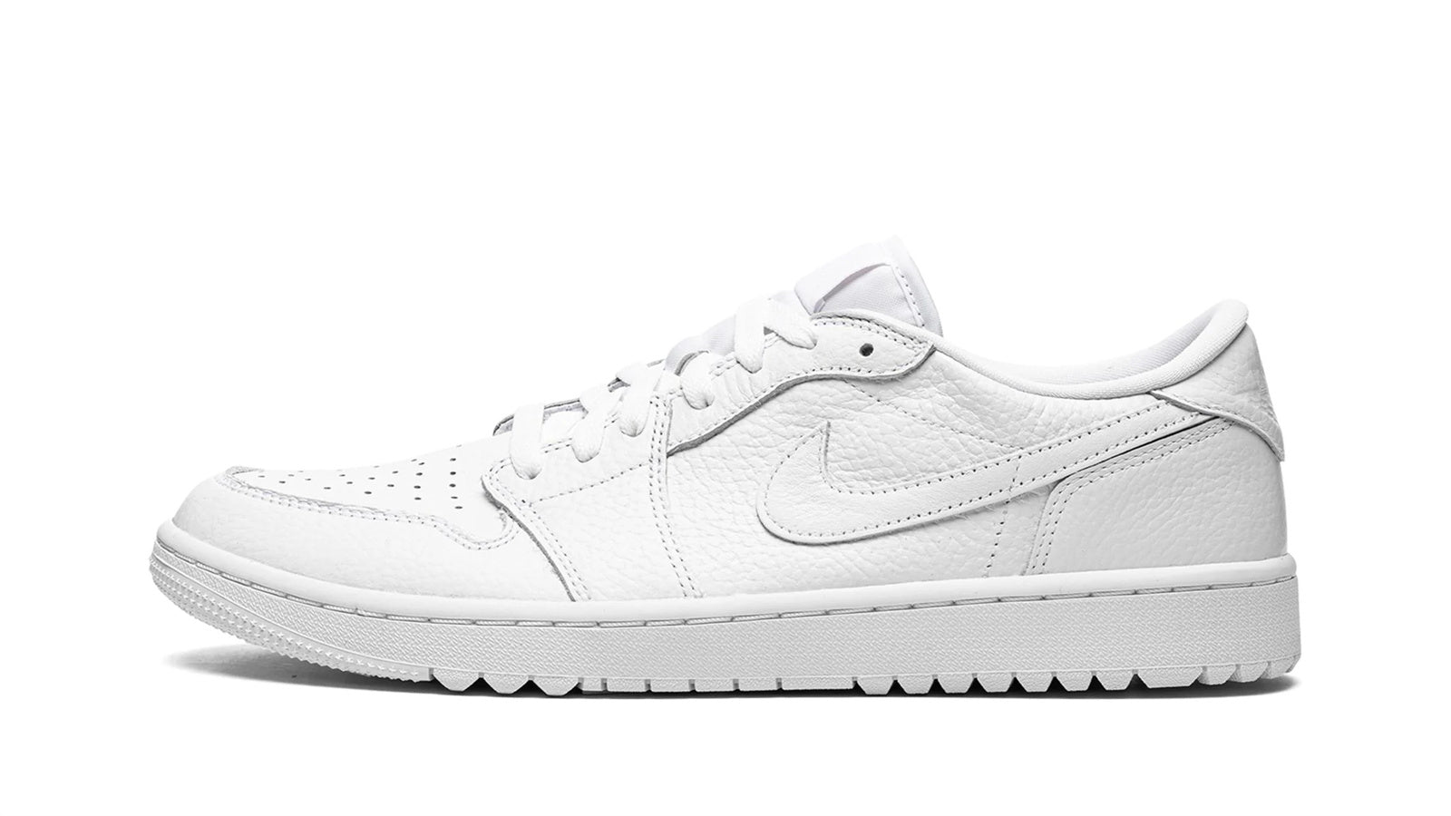 Air Jordan 1 Low Golf Triple White | Premium Golf Shoe