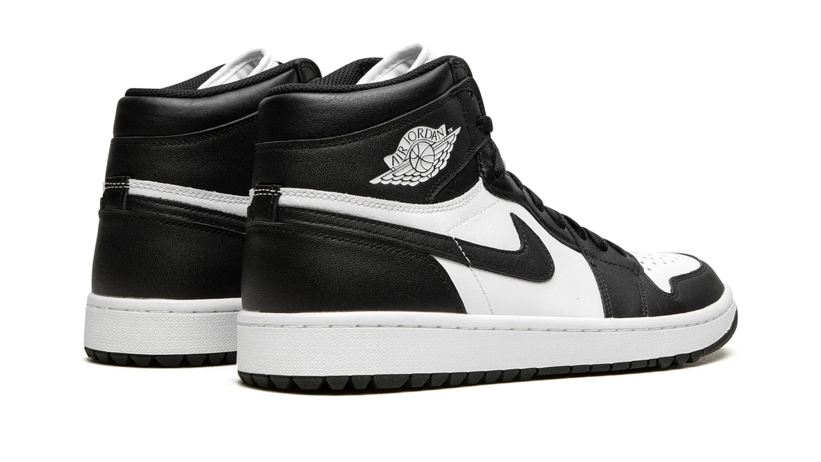 Air Jordan 1 High FlyEase Panda Black White Leather Sneakers
