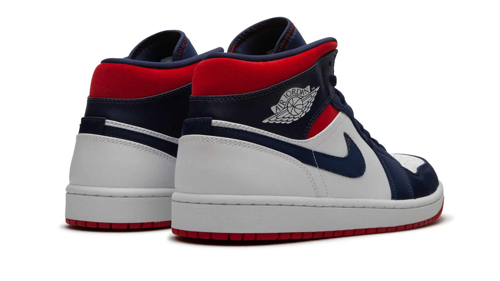 Air Jordan 1 Mid SE Olympic USA - Red, White & Blue Patriotic Sneaker