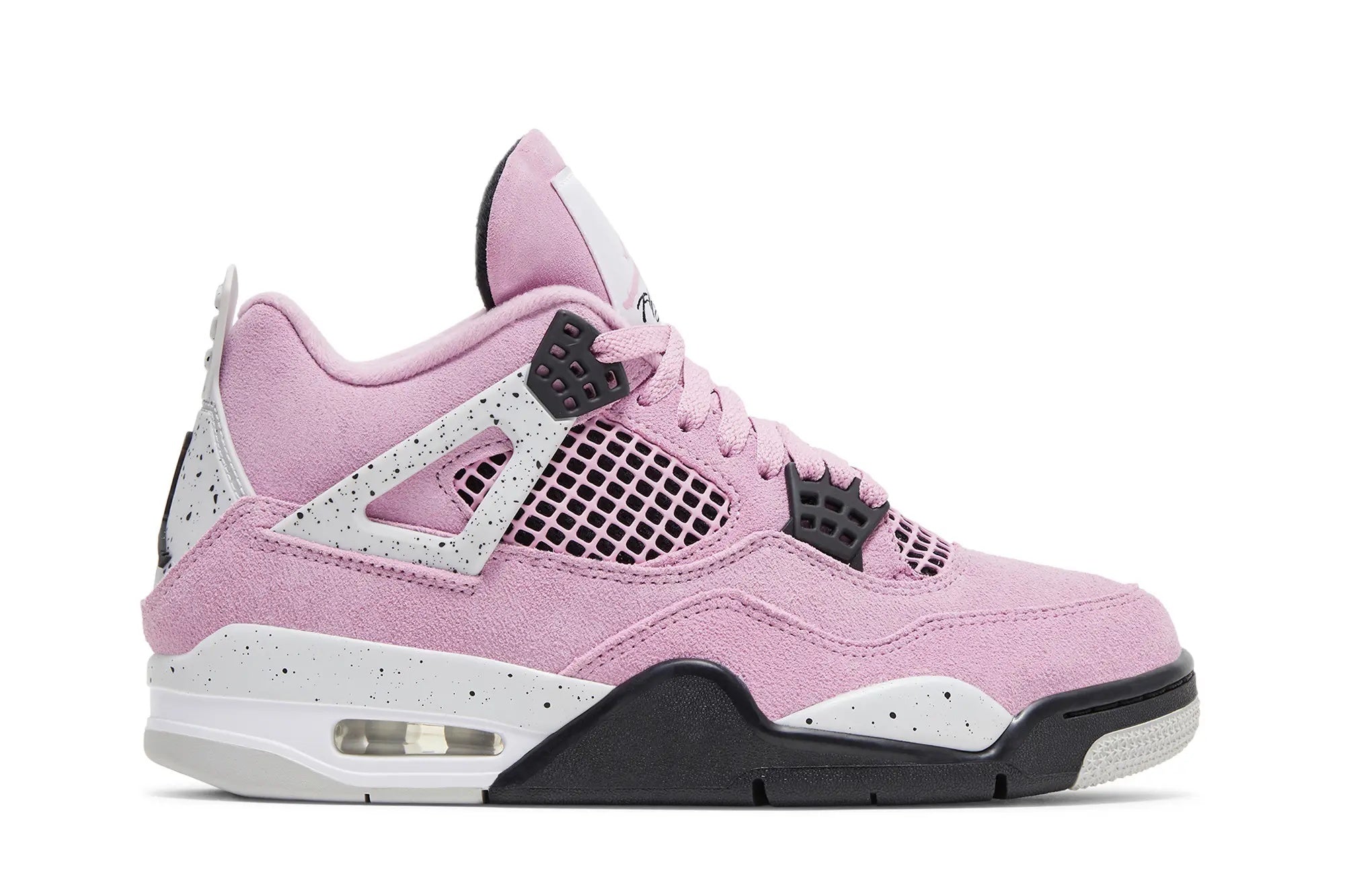 Women's Air Jordan 4 Retro 'Orchid' - Lilac Suede Basketball Sneaker