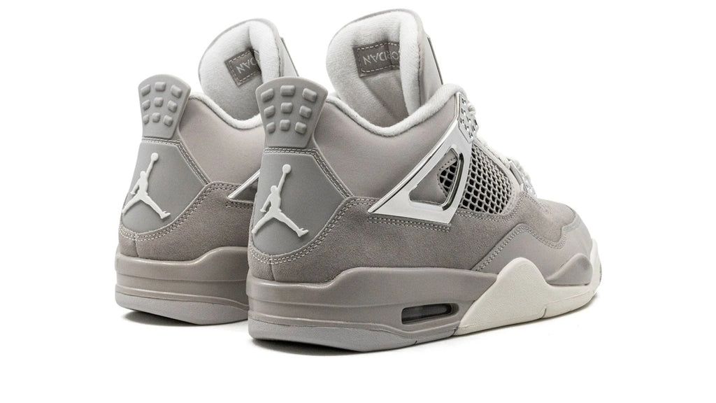 Women's Air Jordan 4 Retro "Frozen Moments" - Light Iron Ore Suede
