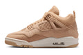 Women's Air Jordan 4 Retro 'Hemp' - Classic Suede Sneaker with Air Cushioning
