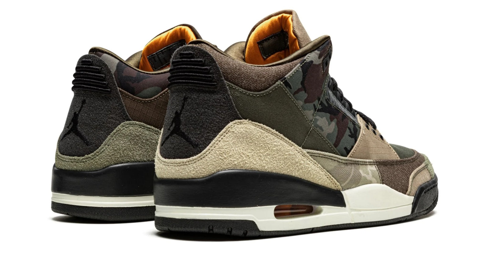 Air Jordan 3 Patchwork Camo - Mismatched Multi-Camo Release (November 2021)