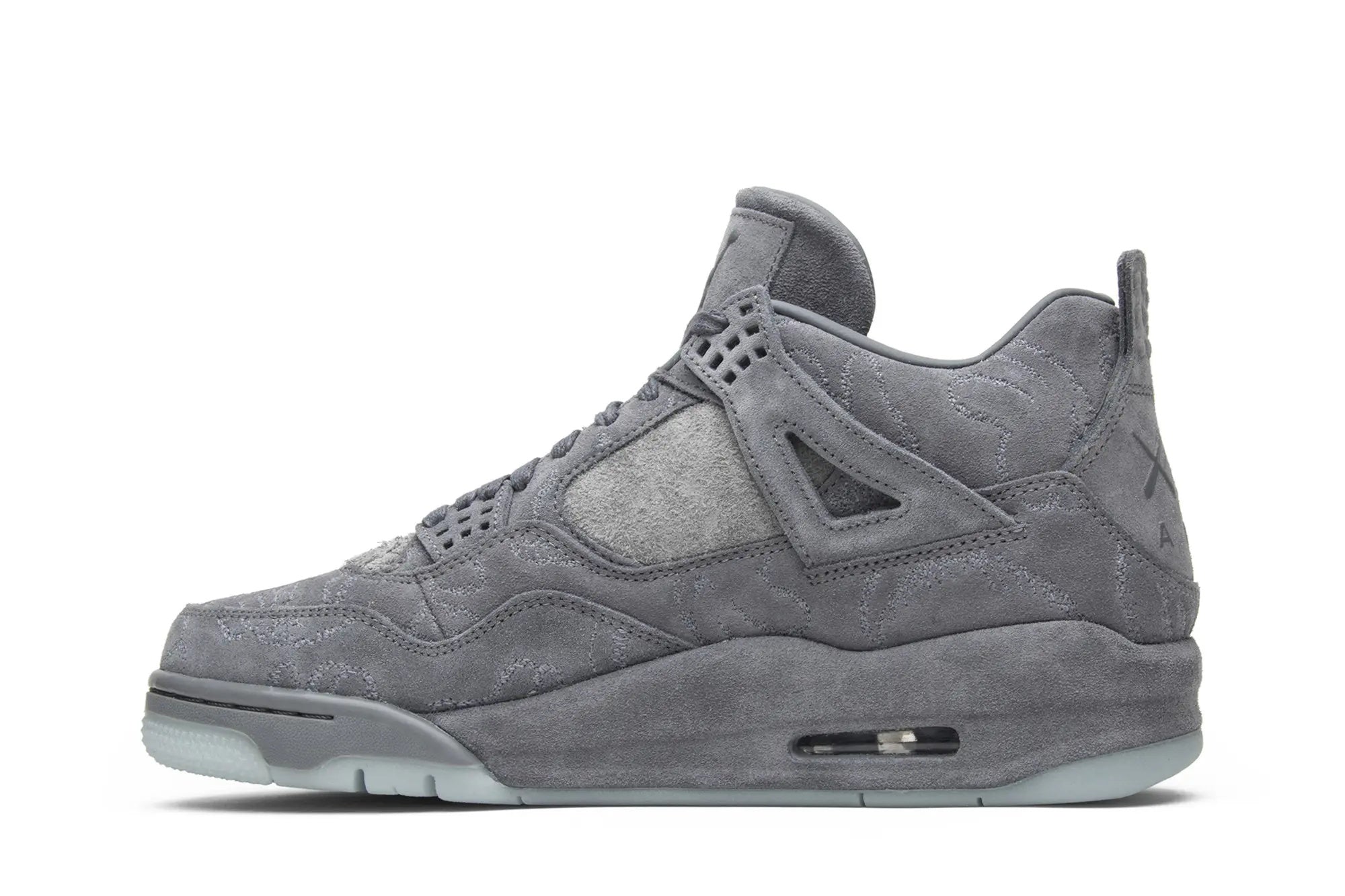 KAWS x Air Jordan 4 Retro Cool Grey - Iconic Collaboration Sneaker