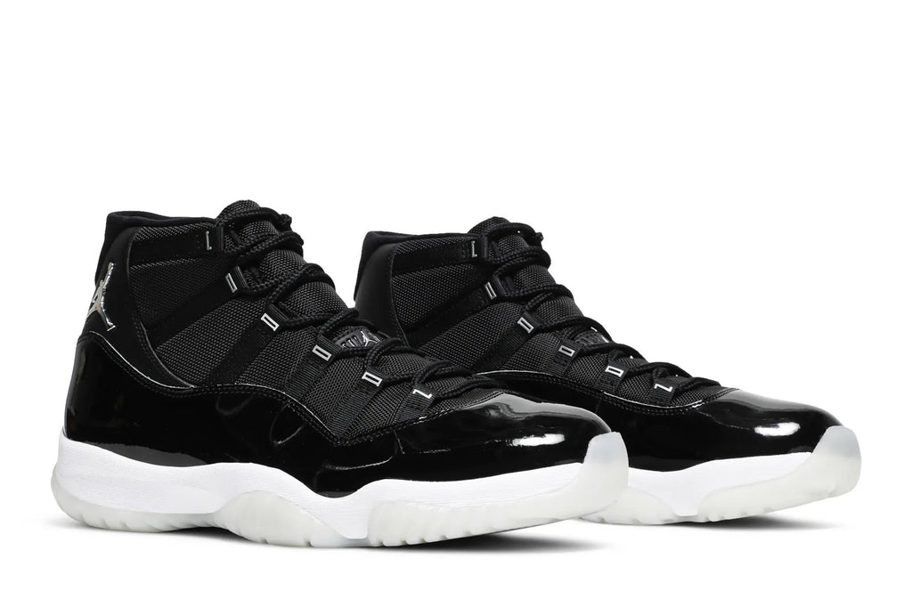 Jordan 11 Retro 'Jubilee' 25th Anniversary Black Metallic Silver