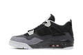 Jordan 4 Retro 'Fear' 2024 - Black Nubuck Heritage Sneaker