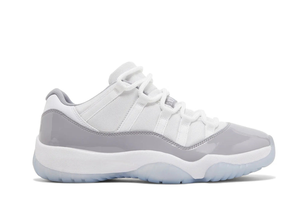 Air Jordan 11 Retro Low Cement Grey - Classic Two-Tone Sneaker