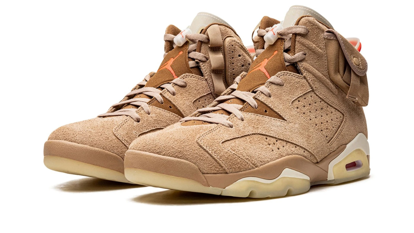 Air Jordan 6 Retro Travis Scott British Khaki - Exclusive Collab