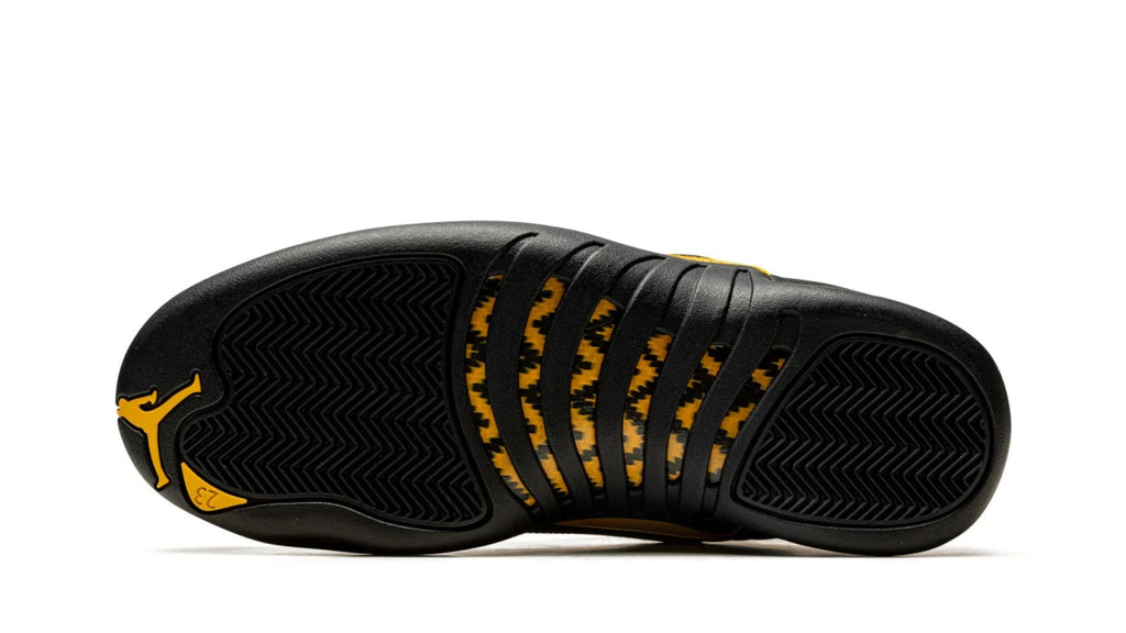 Air Jordan 12 Retro Black Taxi - Classic Signature Sneaker with Zoom Air