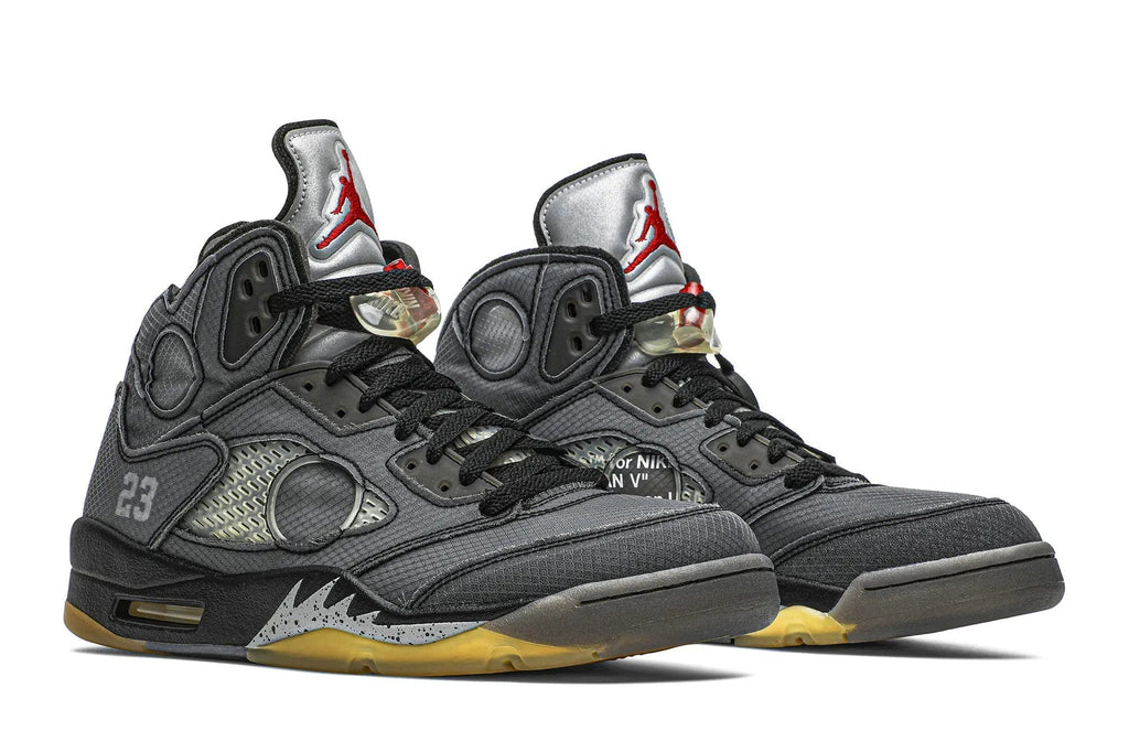 Off-White x Air Jordan 5 Retro SP 'Muslin' - Virgil Abloh Collaboration