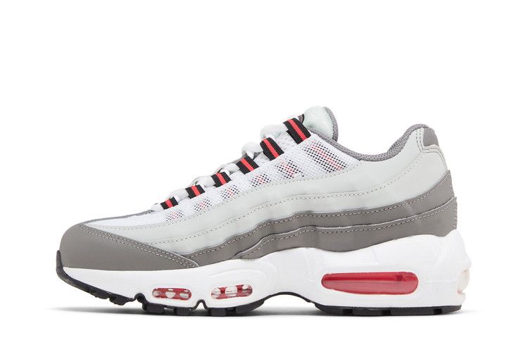 Nike Air Max 95 Recraft Flat Pewter Red (GS)