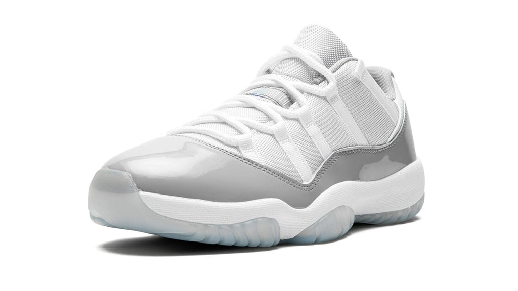 Air Jordan 11 Low White Cement | Classic Neutral Colorway with Patent Leather Mudguard