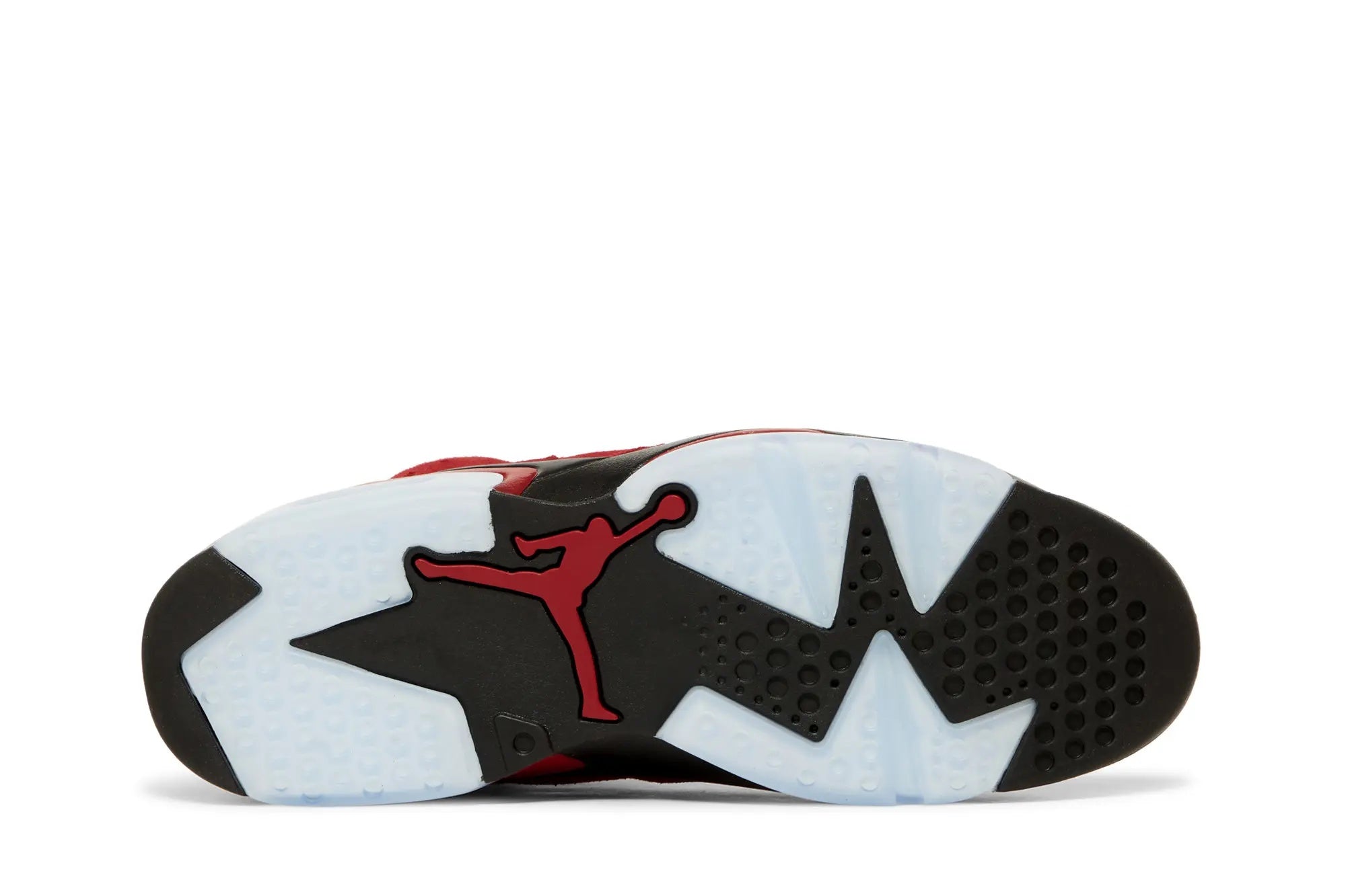 Jordan 6 Retro 'Toro Bravo' - Varsity Red & Black Suede Basketball Shoe