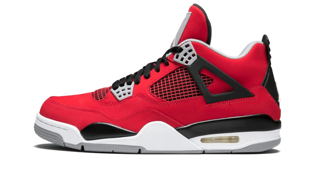 Air Jordan 4 Retro Toro Bravo - Red Black Classic Sneaker