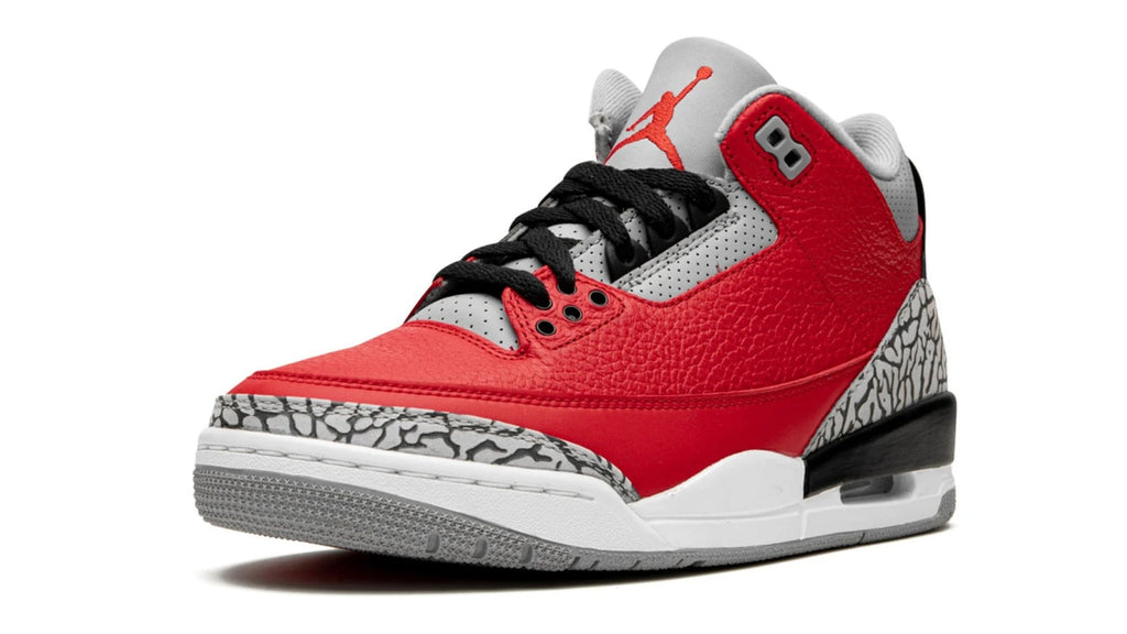 Air Jordan 3 Retro Red Cement - All-Star Edition with Fire Red & Elephant Print