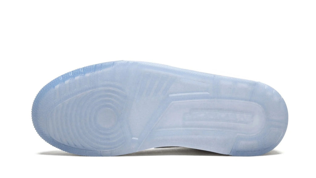 Air Jordan 3 Retro Pure White - Icy Blue Translucent Outsole Sneaker