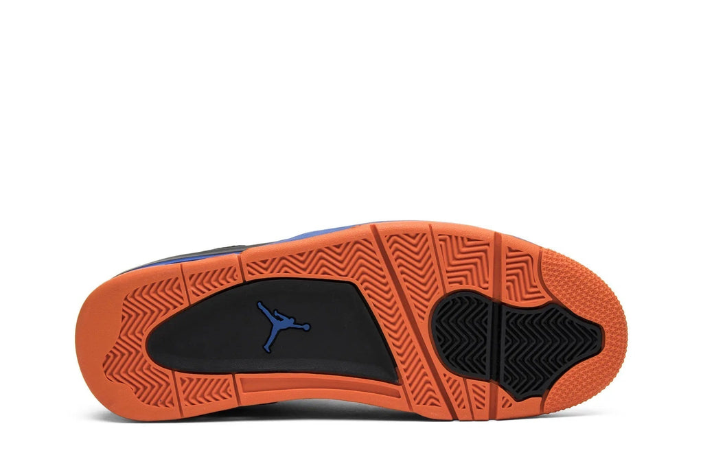 Jordan 4 Retro 'Cavs' Black Safety Orange Game Royal 308497-027