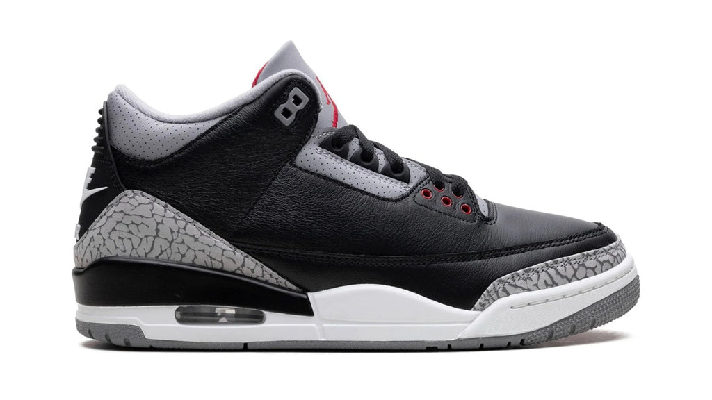 Air Jordan 3 Retro "Court Purple" - Classic Black & Purple Sneaker