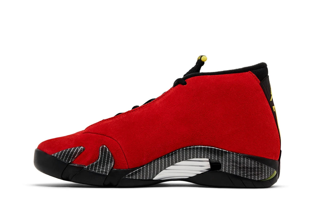 Air Jordan 14 Retro 'Ferrari' 2025 - Red Suede Racing Heritage Sneaker