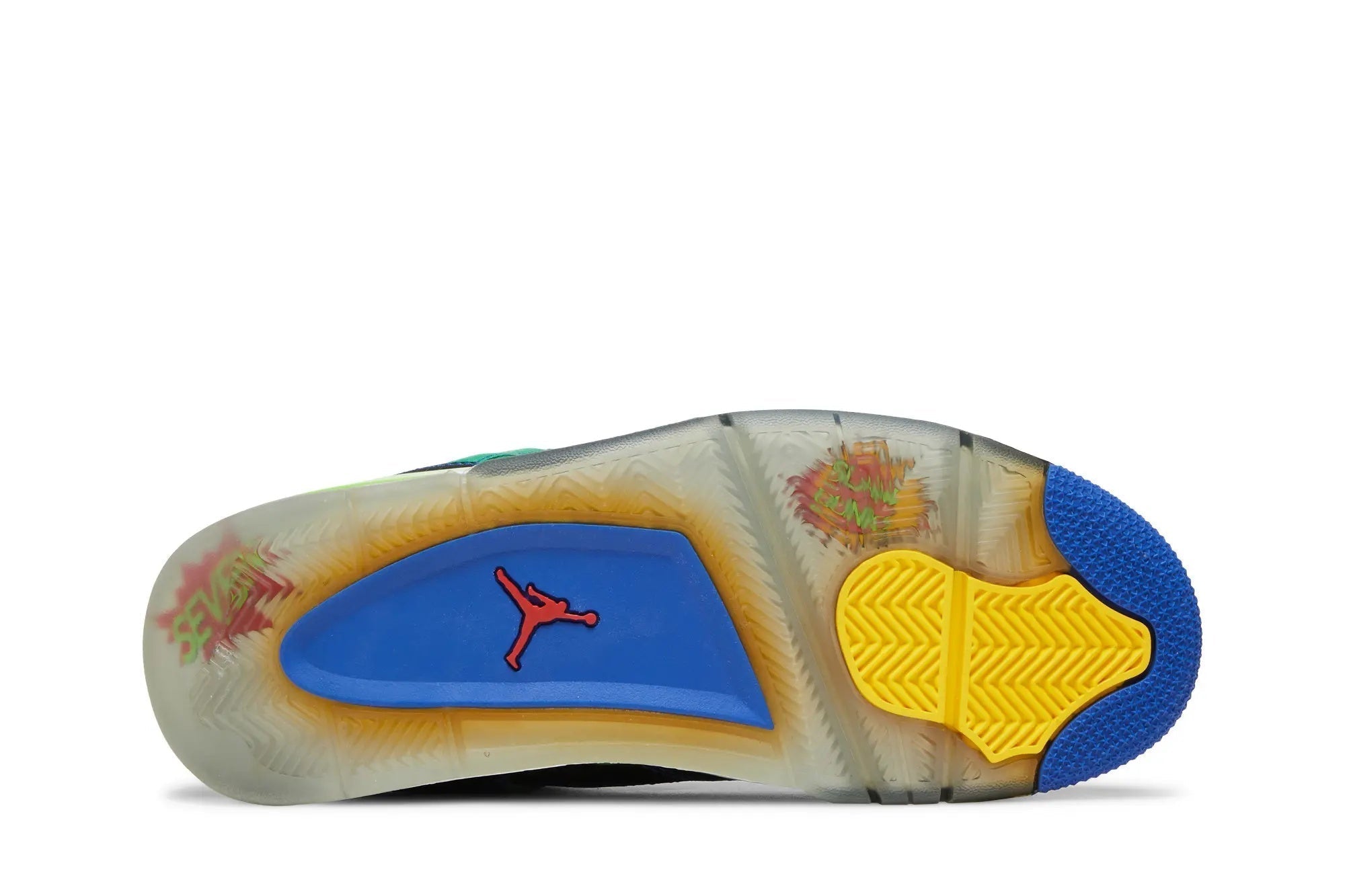 Jordan 4 Retro 'Doernbecher' - Superman-Inspired Black Nubuck Basketball Shoe