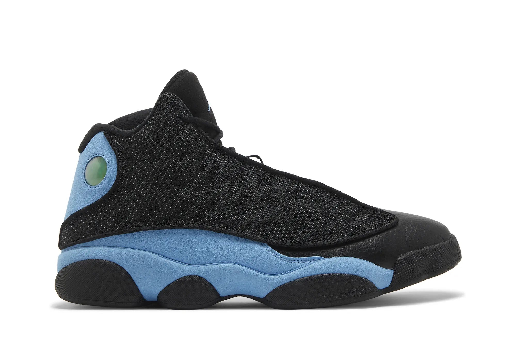 Air Jordan 13 Retro Black University Blue - Classic OG Colorway with Panther Paw Design