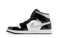 Jordan 1 Mid SE Black White Metallic Silver - Classic High-Top Sneaker