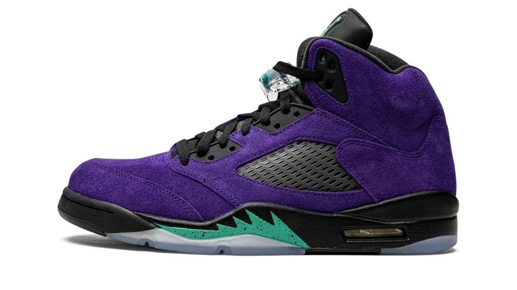 Air Jordan 5 Retro Alternate Grape - Purple Suede Classic