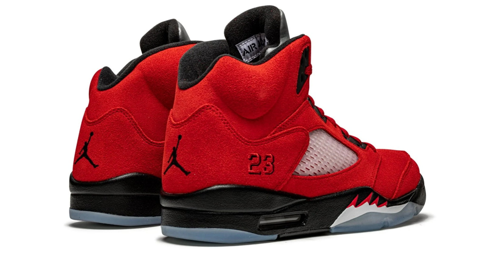 Air Jordan 5 Retro 'Raging Bull 2021' - Iconic Red Suede Sneaker