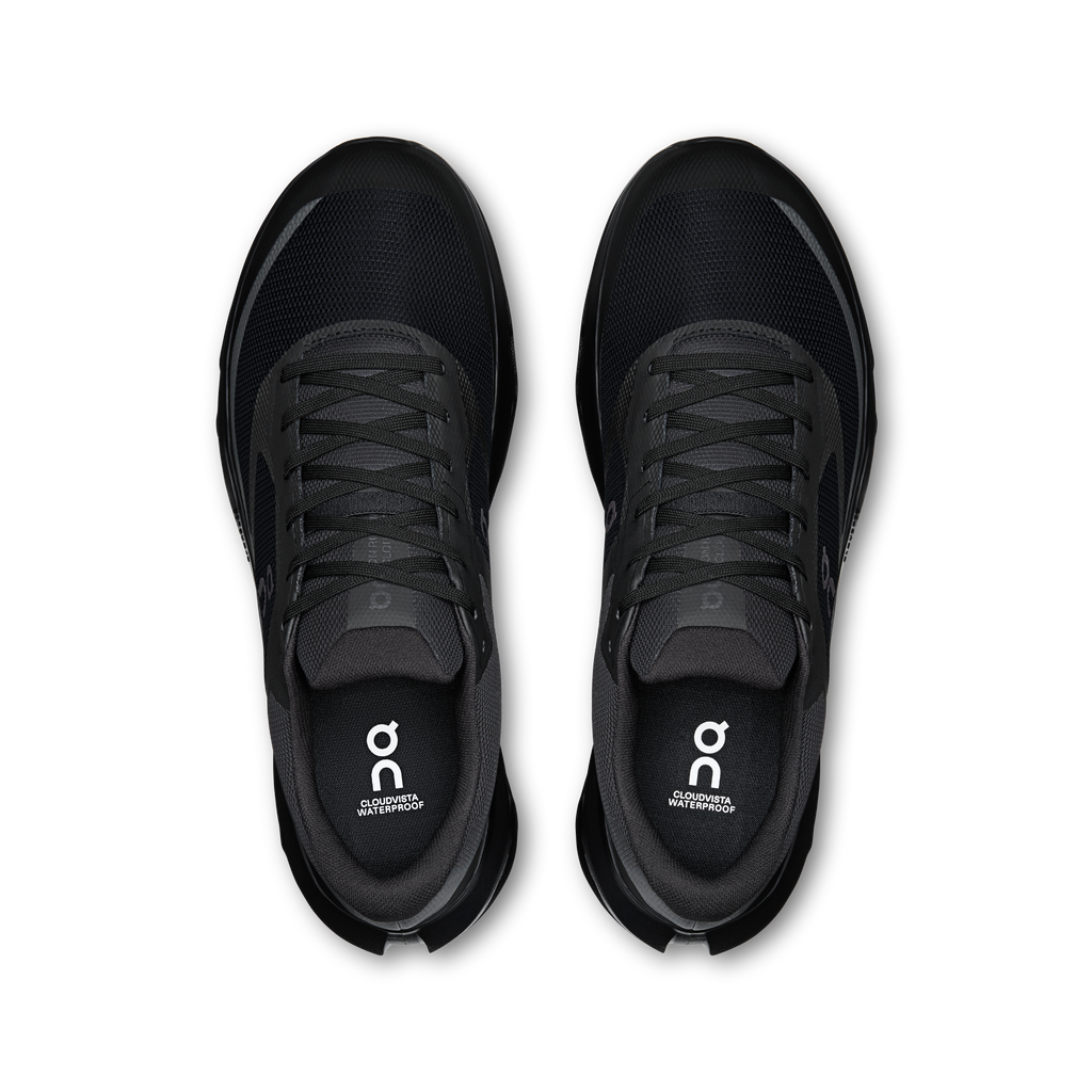 ON Men's Cloudvista 3 Waterproof - Black Black