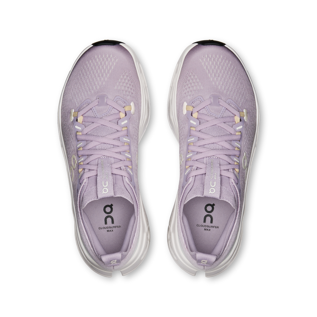 ON Women's Cloudsurfer Max - Foxglove Ivory