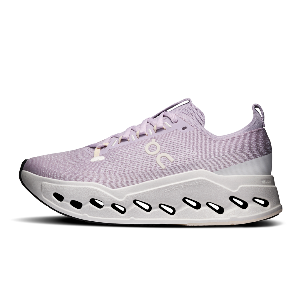ON Women's Cloudsurfer Max - Foxglove Ivory
