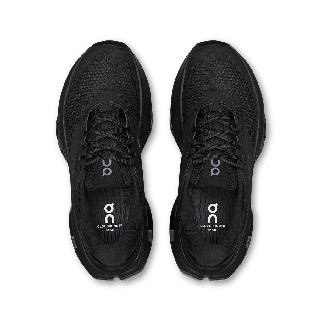 ON Women's Cloudrunner 3 Max - Black Black