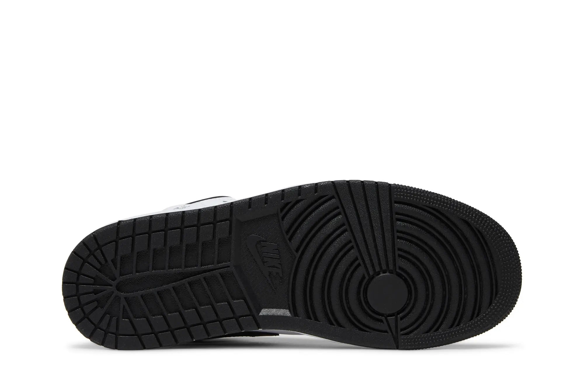 Jordan 1 Mid White Black - Classic Two-Tone Basketball Sneaker