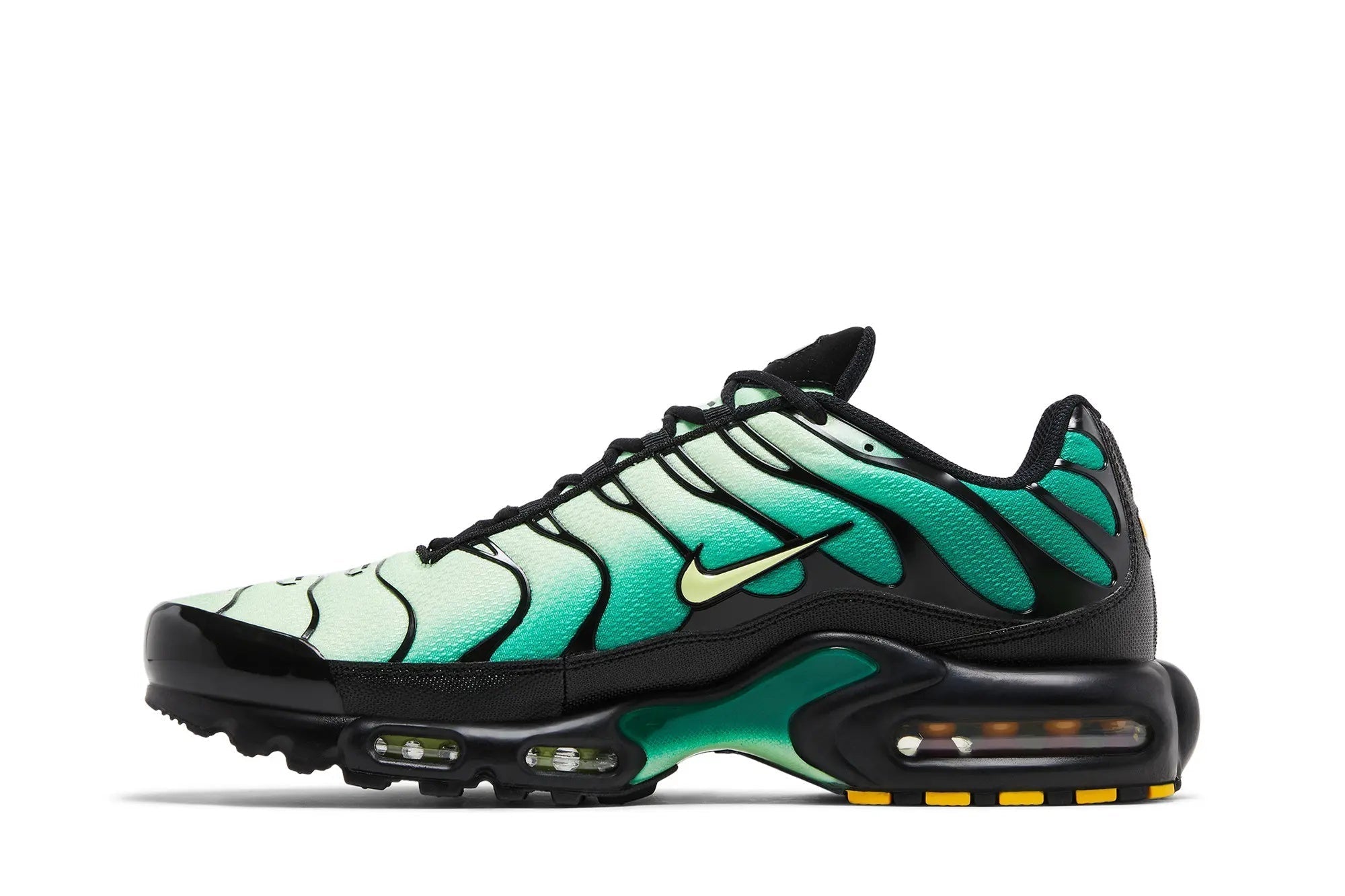 Nike Air Max Plus Vapor Green Gradient - Bold Malachite & Lemon Twist Colorway