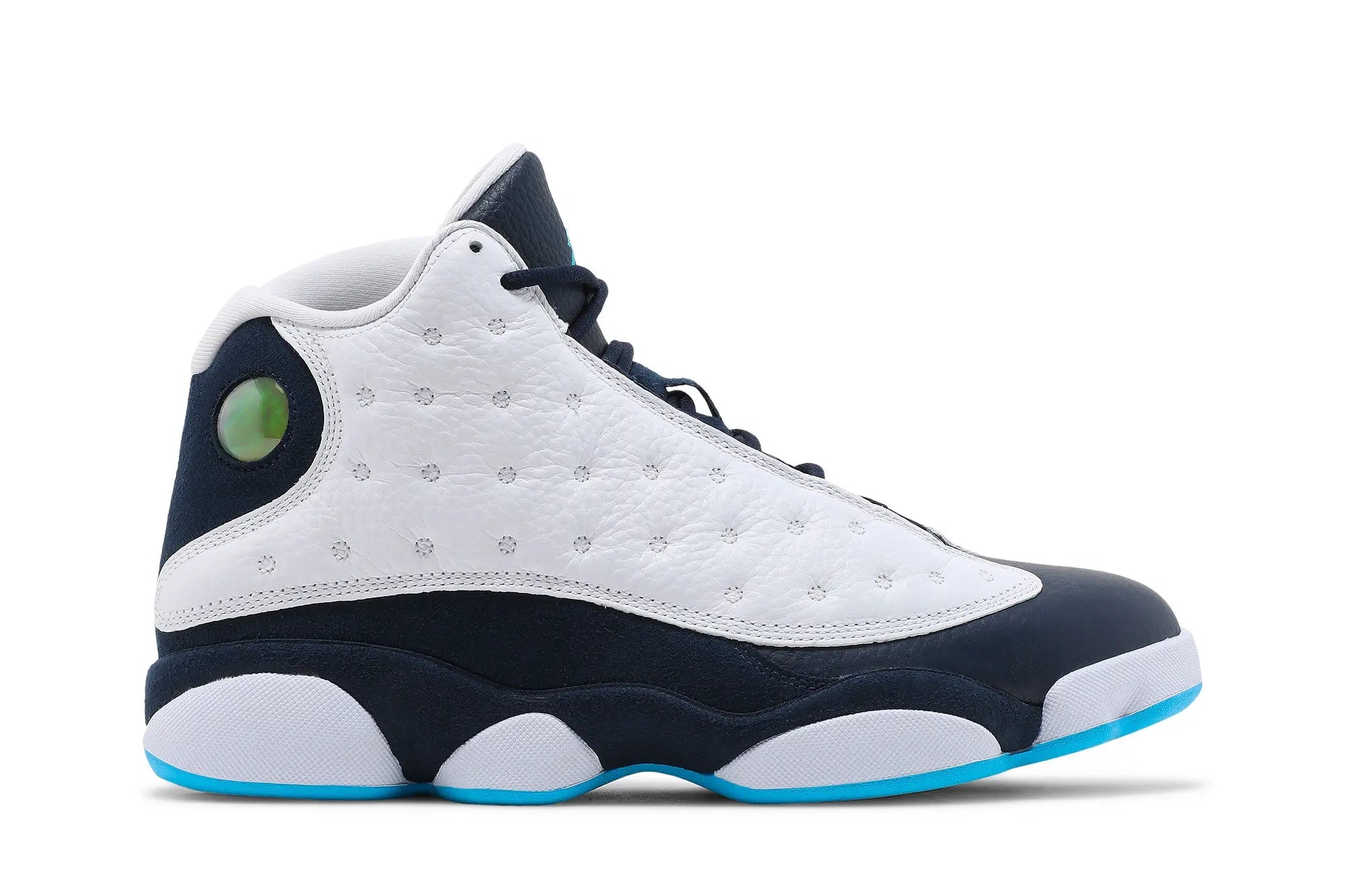 Jordan 13 Retro 'Obsidian' - Classic Basketball Silhouette with Hologram Detail