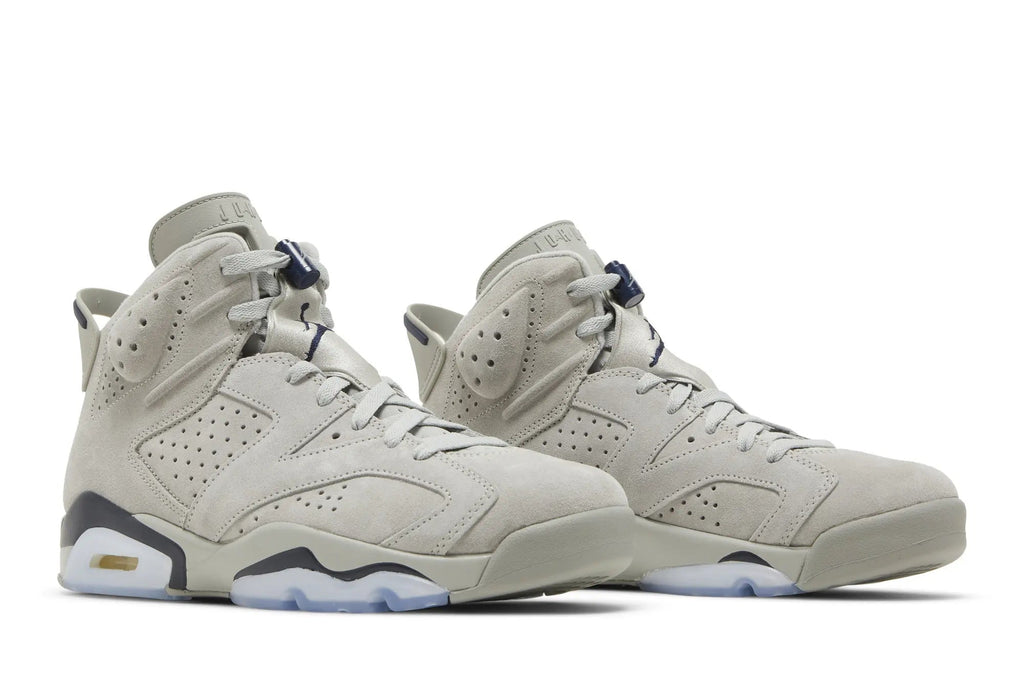 Air Jordan 6 Retro 'Georgetown' - Magnet Grey & Navy
