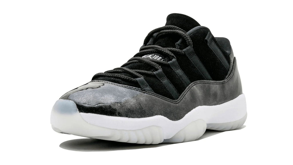 Air Jordan 11 Retro Low "Barons" - Black & White Limited Edition