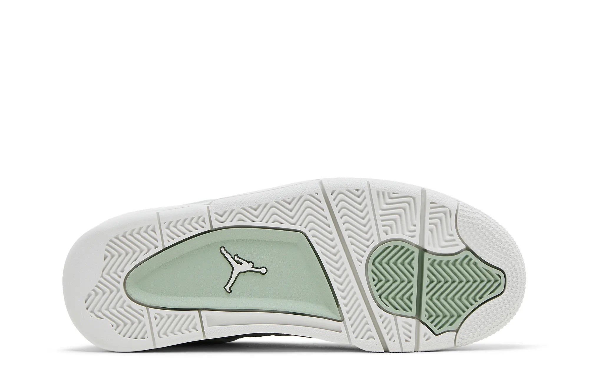 Women's Jordan 4 Retro 'Abundance Seafoam' - Pale Green Leather Classic