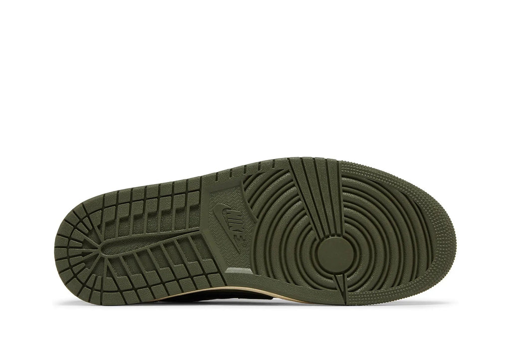 Travis Scott x Jordan 1 Low OG SP 'Reverse Olive' - Limited Collaboration Sneaker
