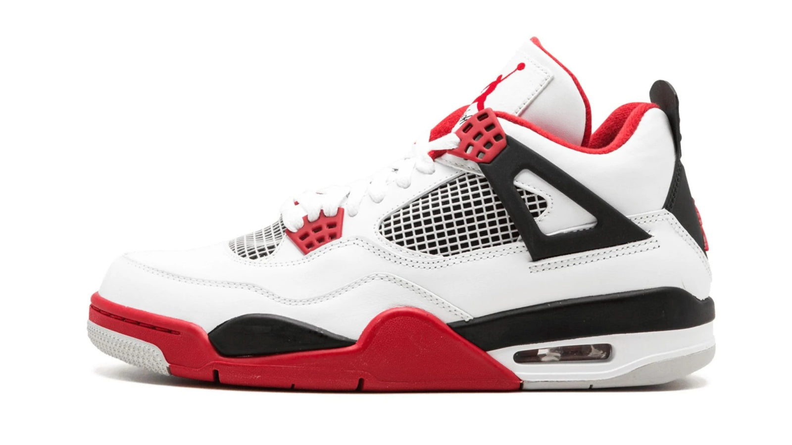Air Jordan 4 Retro Fire Red - Classic 1988 Court Colorway