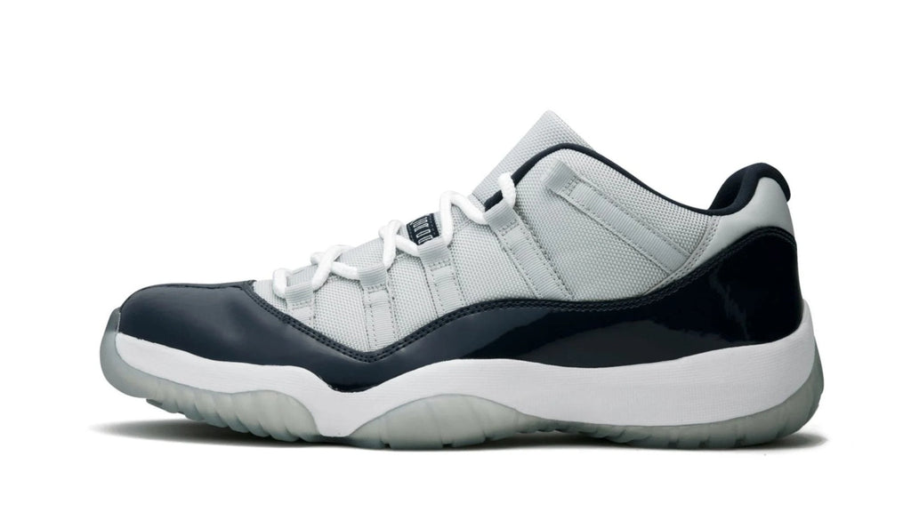 Air Jordan 11 Retro Low Georgetown - Grey & Navy Basketball Sneaker