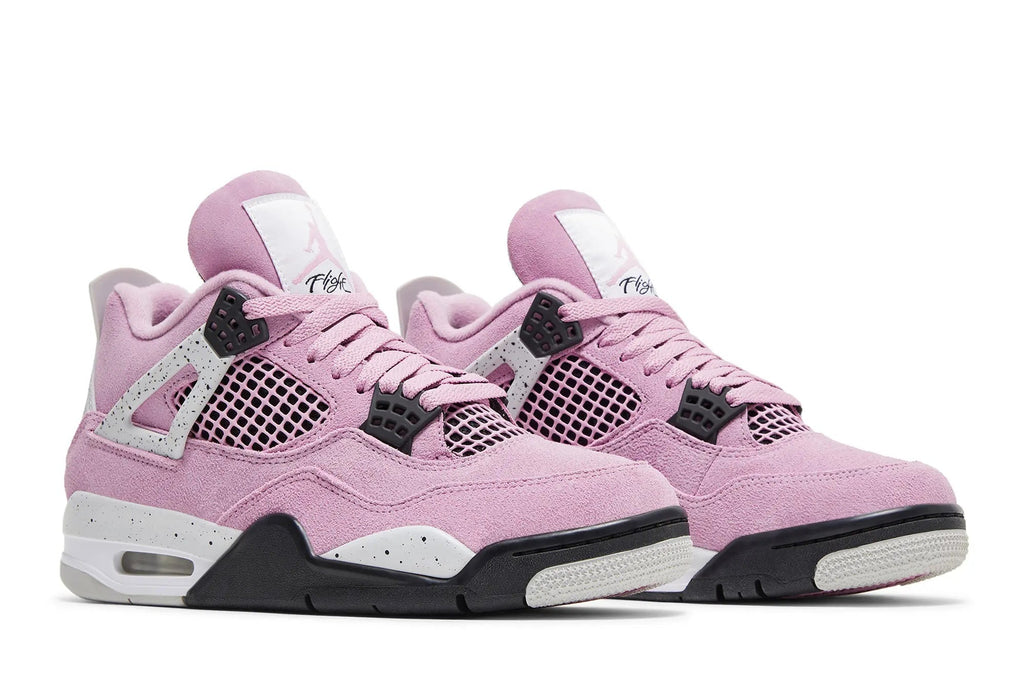 Women's Air Jordan 4 Retro 'Orchid' - Lilac Suede Basketball Sneaker
