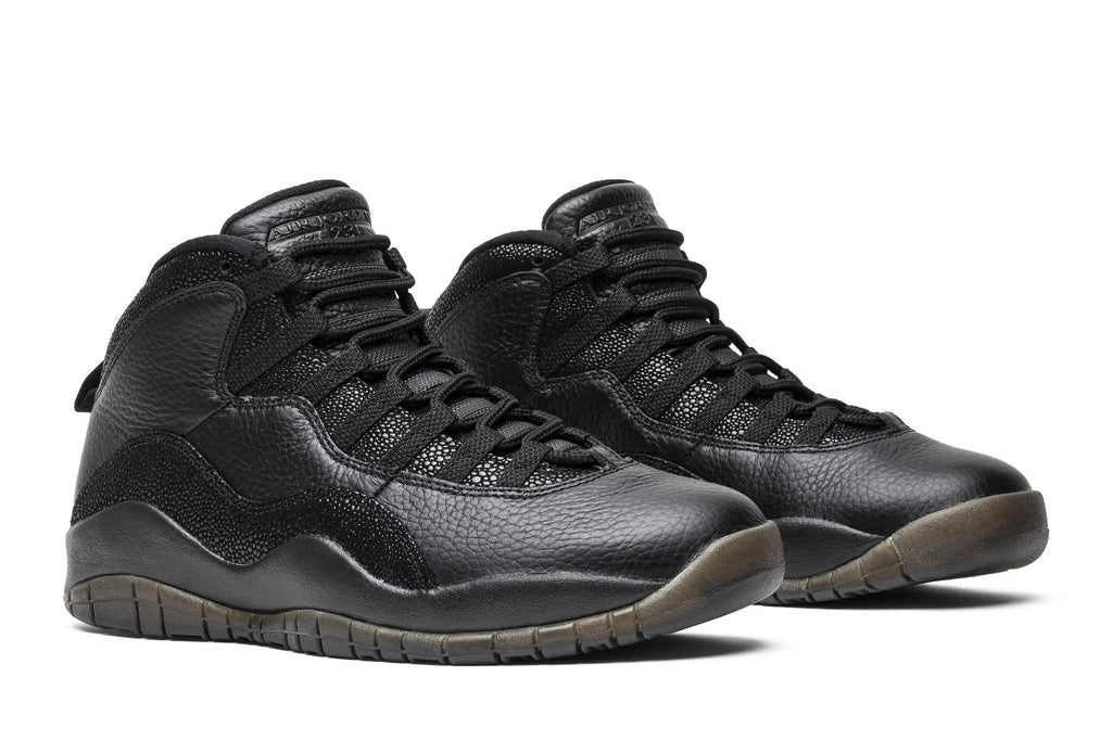 OVO x Air Jordan 10 Retro Black - Drake's Iconic Collab with Gold Accents