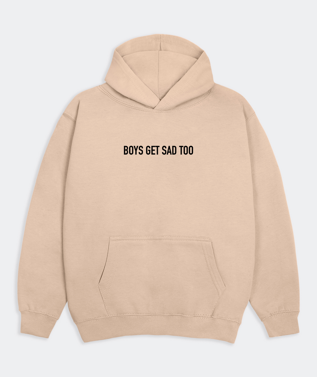 BLOCK LOGO HOODY SAND KIDS